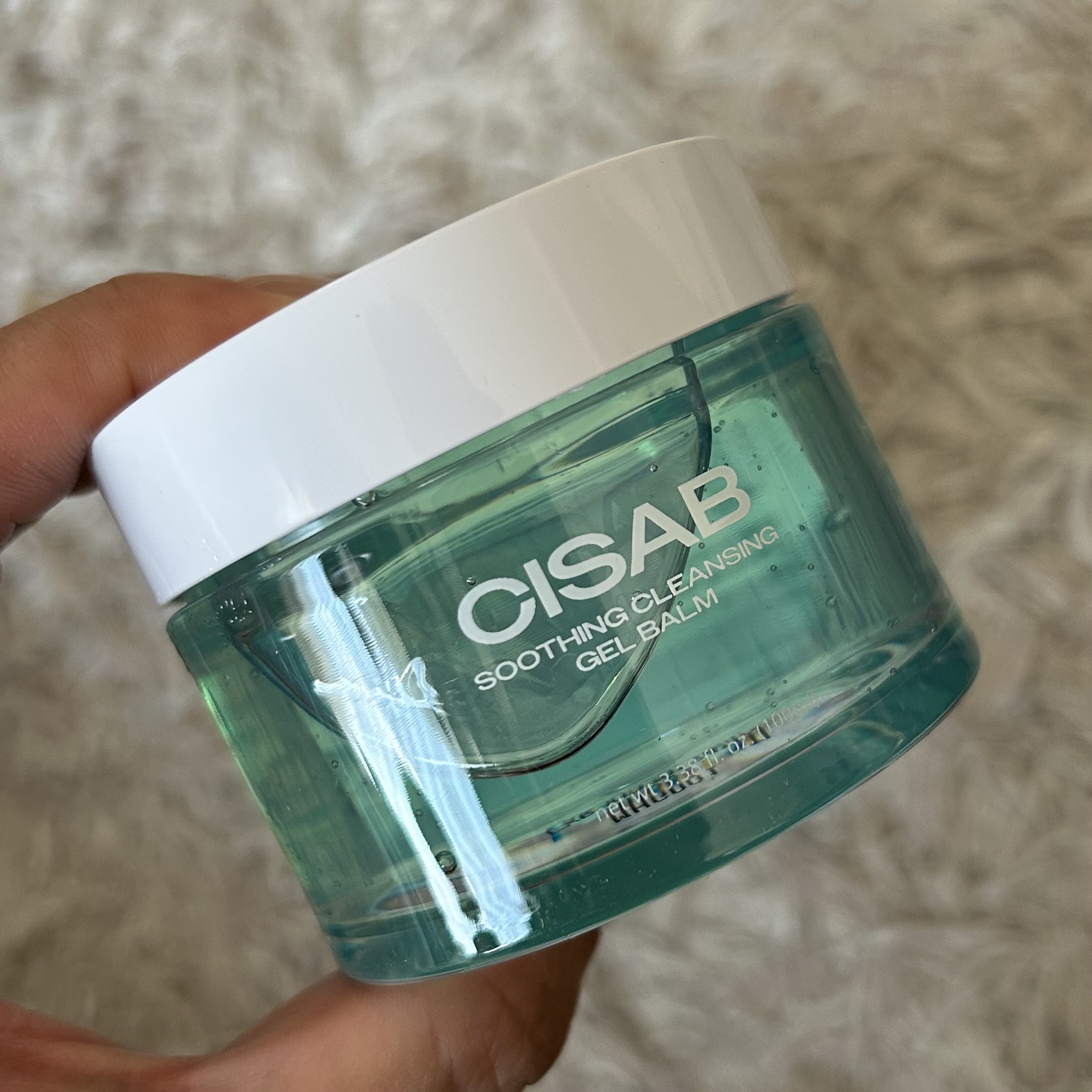 スージングクレンジングジェルバーム/CISAB/クレンジングジェルを使ったクチコミ（1枚目）