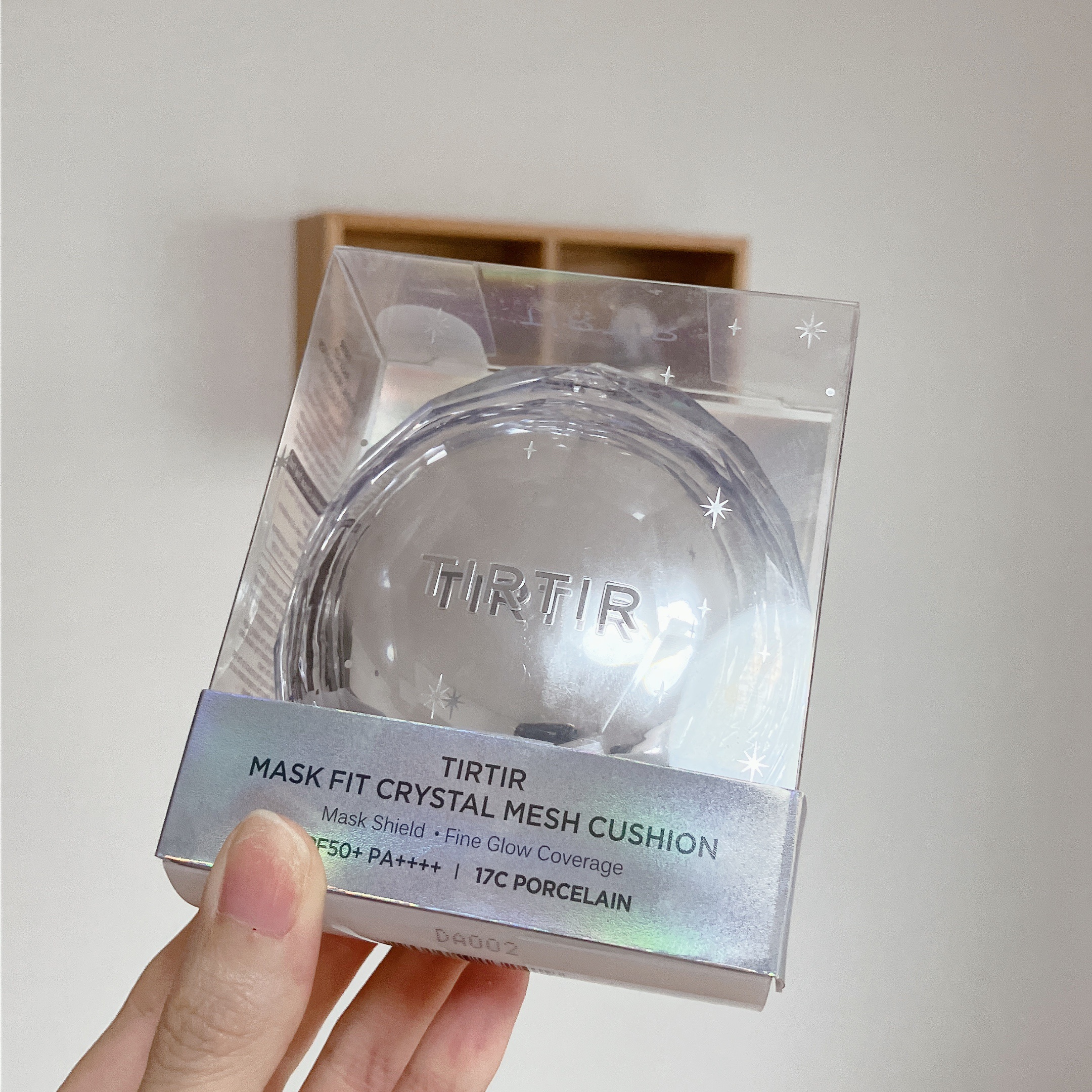 マスクフィット クリスタルメッシュクッション/TIRTIR(ティルティル)/クッションファンデーションを使ったクチコミ（1枚目）