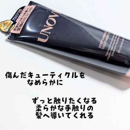 ディープダメージトリートメントEX/UNOVE/洗い流すヘアトリートメントを使ったクチコミ(2枚目)