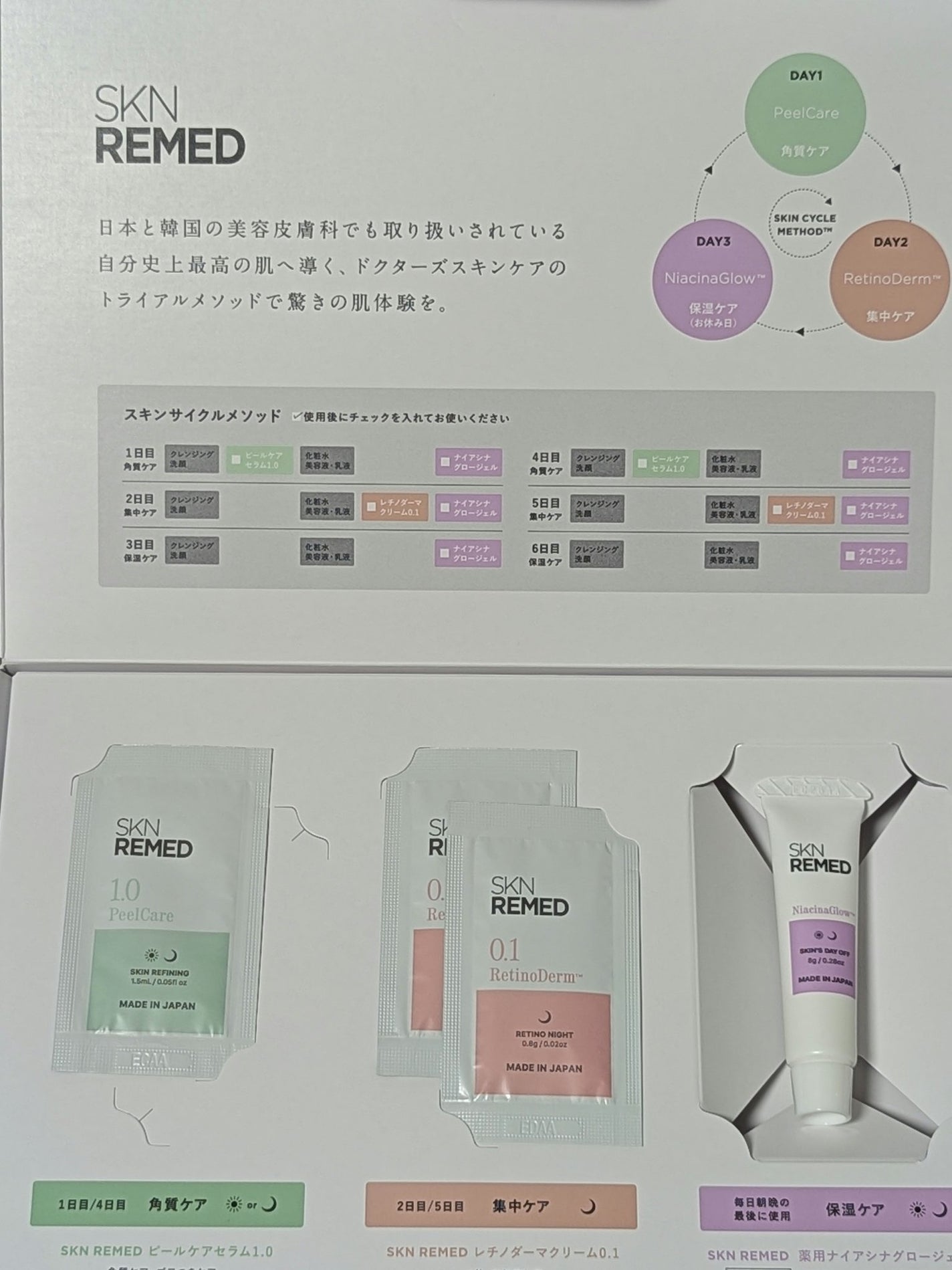 ピールケアセラム1.0/SKN REMED/ピーリングを使ったクチコミ(3枚目)