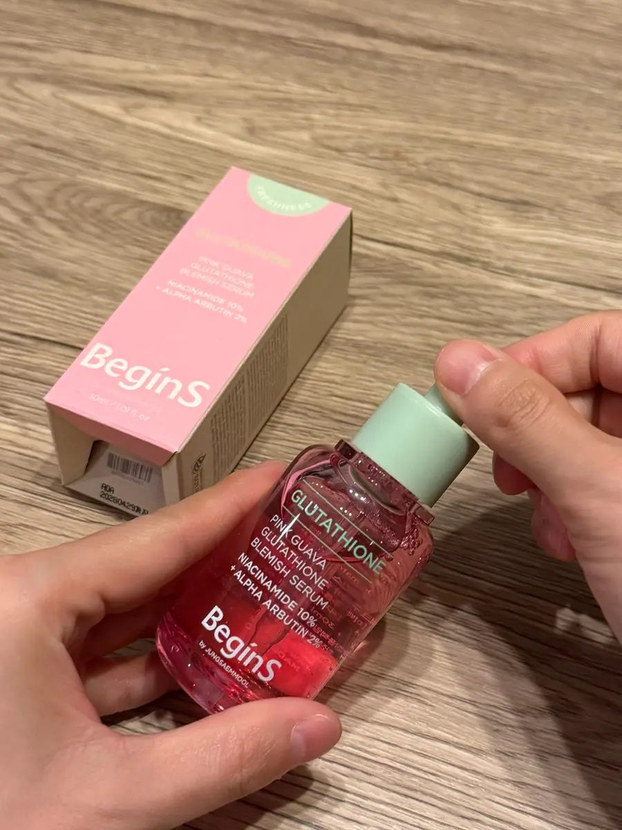 Pink Guava Glutathione Blemish Serum/BeginS by JUNGSAEMMOOL/美容液を使ったクチコミ(2枚目)