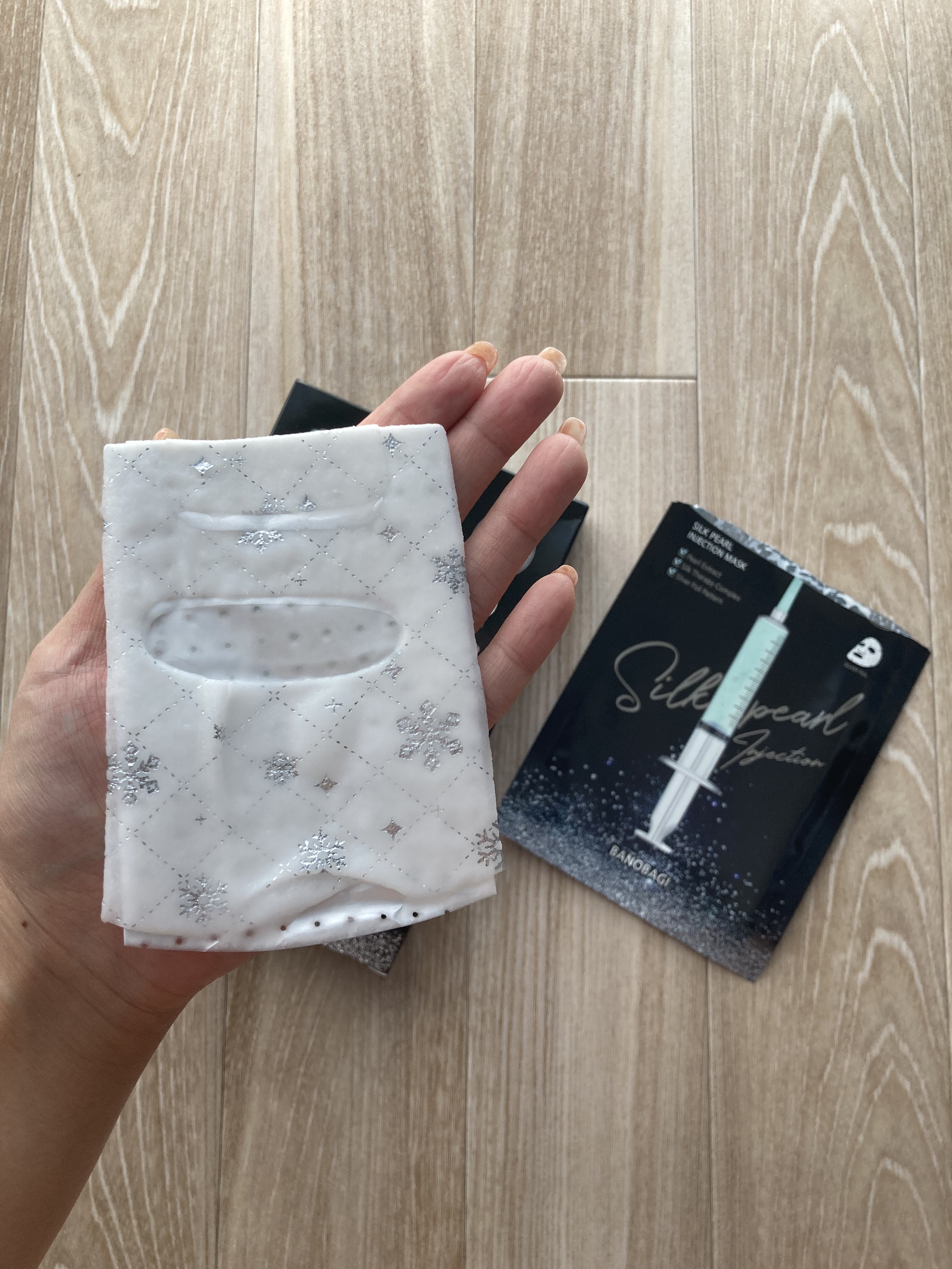 シルクパール インジェクション マスク/BANOBAGI/シートマスク・パックを使ったクチコミ（2枚目）