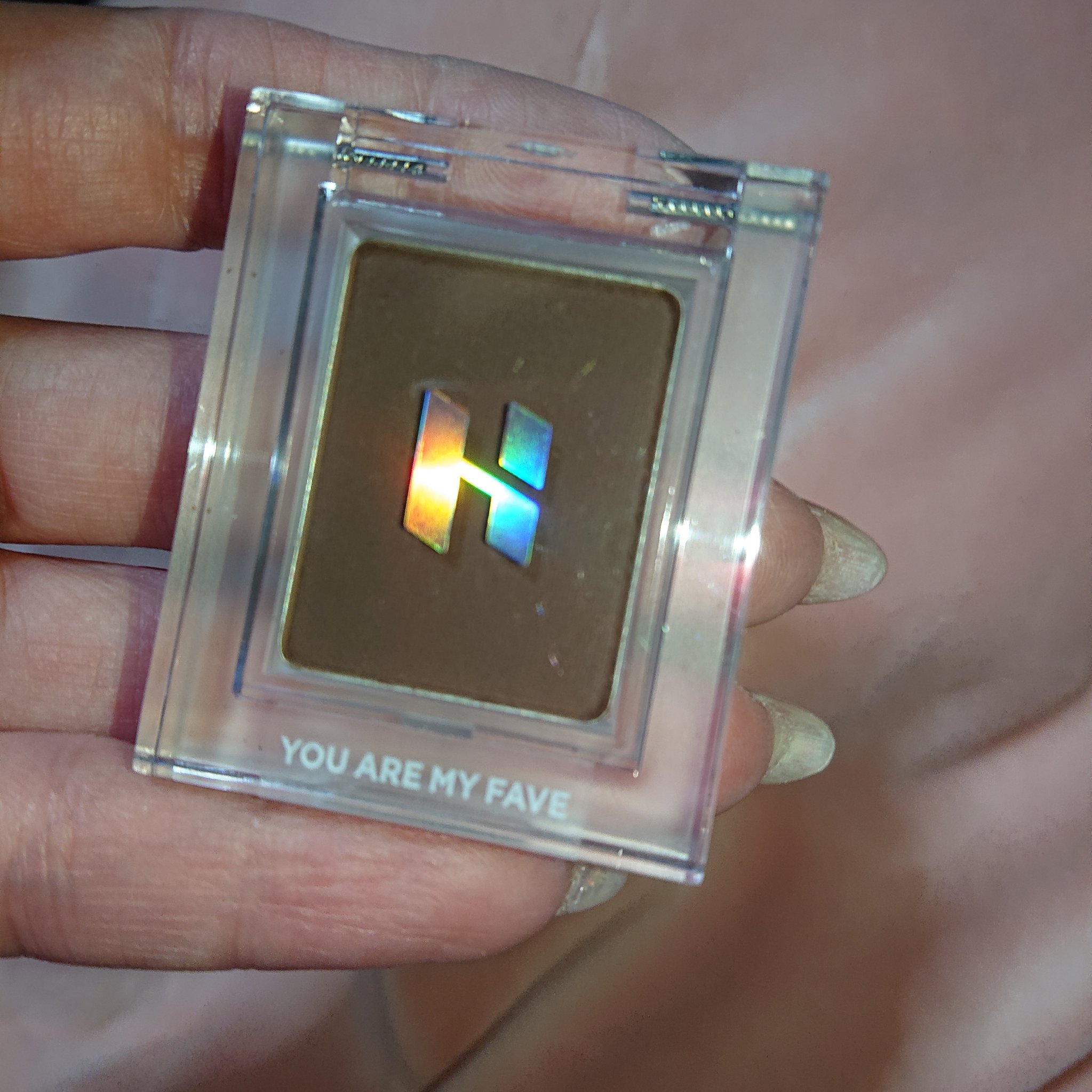 マイフェイブピースアイシャドウ 20 ツーショットアメリカーノ(TWO SHOT AMERICANO)/HOLIKA HOLIKA/単色アイシャドウを使ったクチコミ（1枚目）