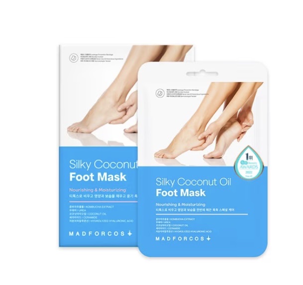 シルキーココナッツオイルフットマスク /MADFORCOS/レッグ・フットケアを使ったクチコミ（1枚目）