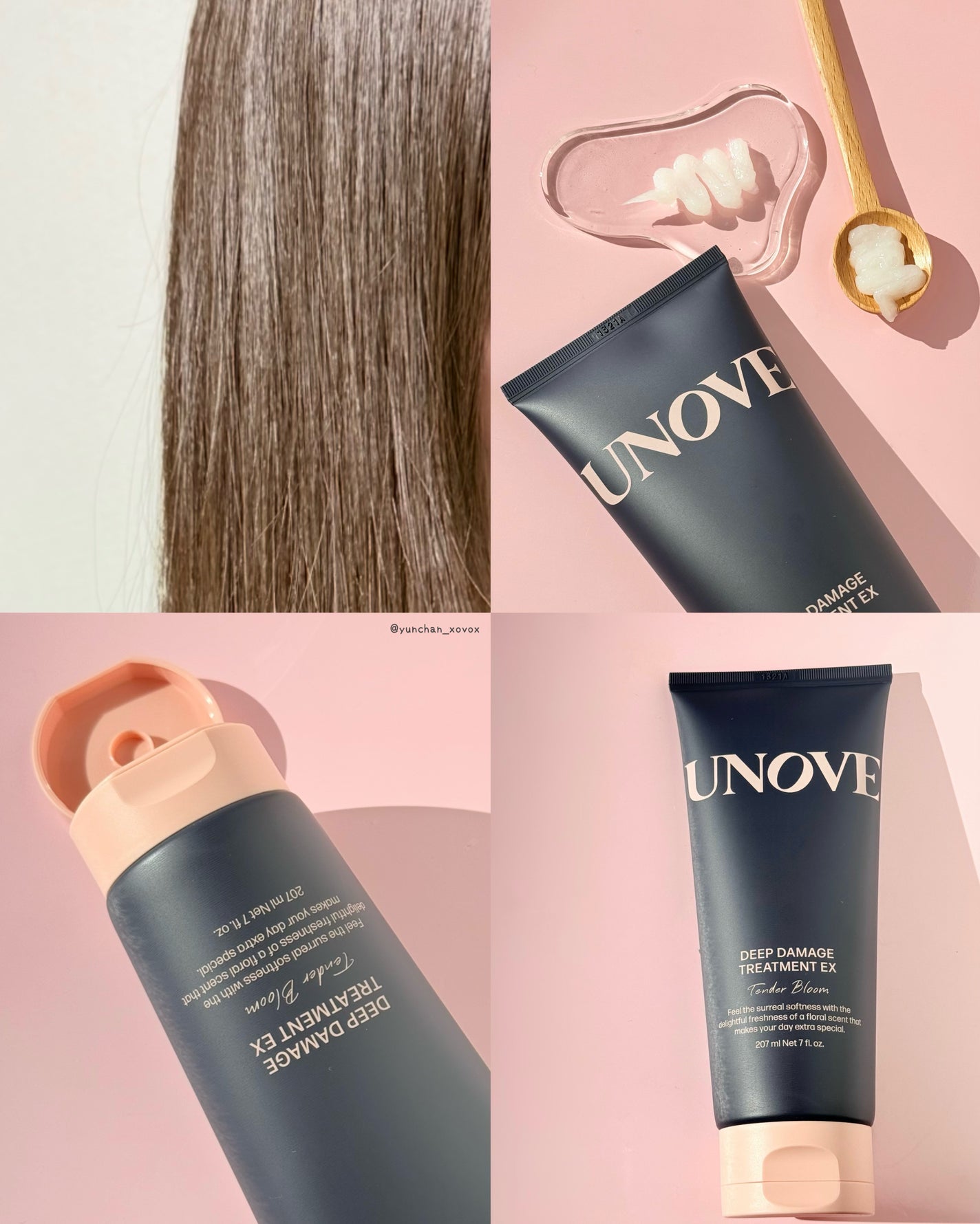 ディープダメージトリートメントEX/UNOVE/洗い流すヘアトリートメントを使ったクチコミ(4枚目)