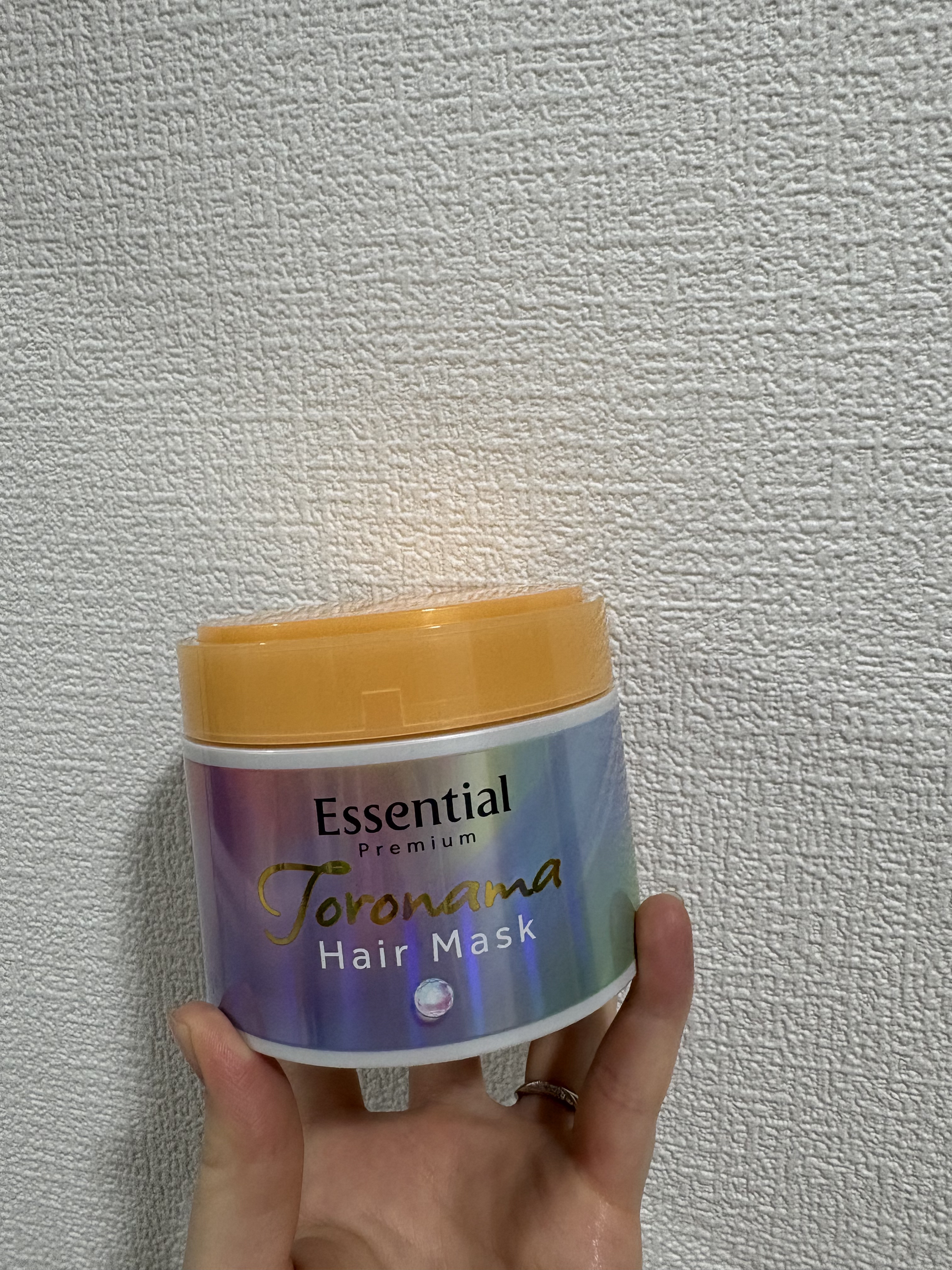 エッセンシャルプレミアム とろ生ヘアマスク/エッセンシャル/ヘアマスク・ヘアパックを使ったクチコミ（1枚目）