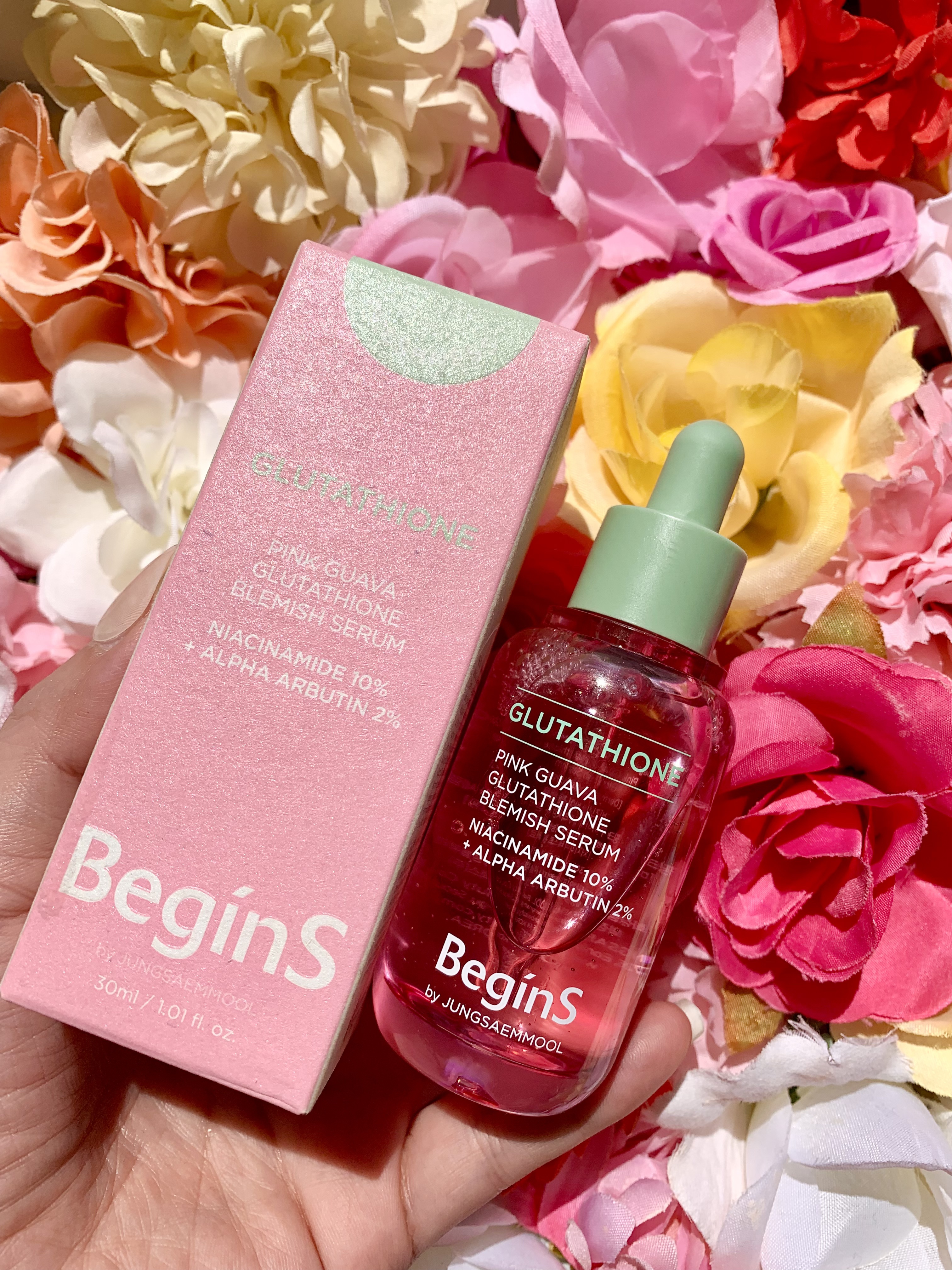 ビギンスバイジョンセンムルピンクGBセラム/BeginS by JUNGSAEMMOOL/美容液を使ったクチコミ（1枚目）