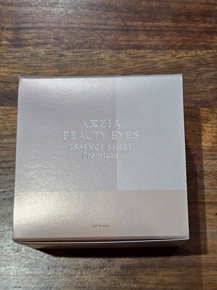 ビューティーアイズ エッセンスシート プレミアム プラス/AXXZIA/アイケア・アイクリームを使ったクチコミ(1枚目)