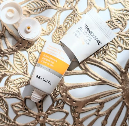 トラネキサム酸7%ダークソリューションクリーム/BEAUSTA/フェイスクリームを使ったクチコミ(1枚目)