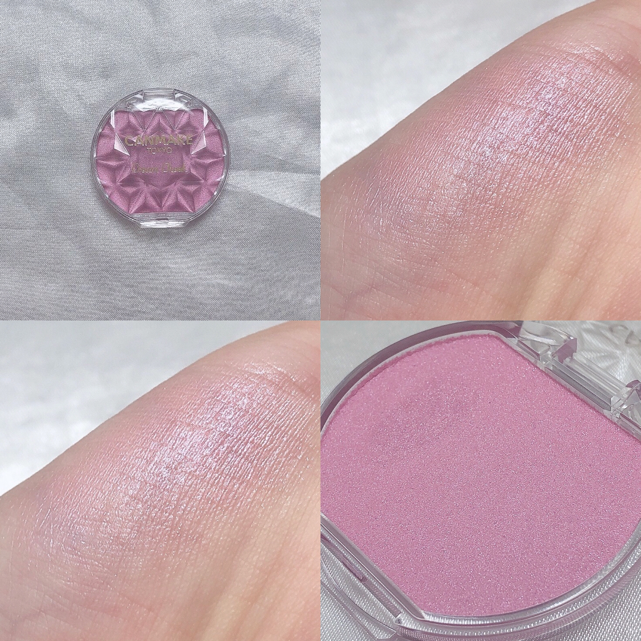 クリームチーク(パールタイプ)/キャンメイク/ジェル・クリームチークを使ったクチコミ（3枚目）