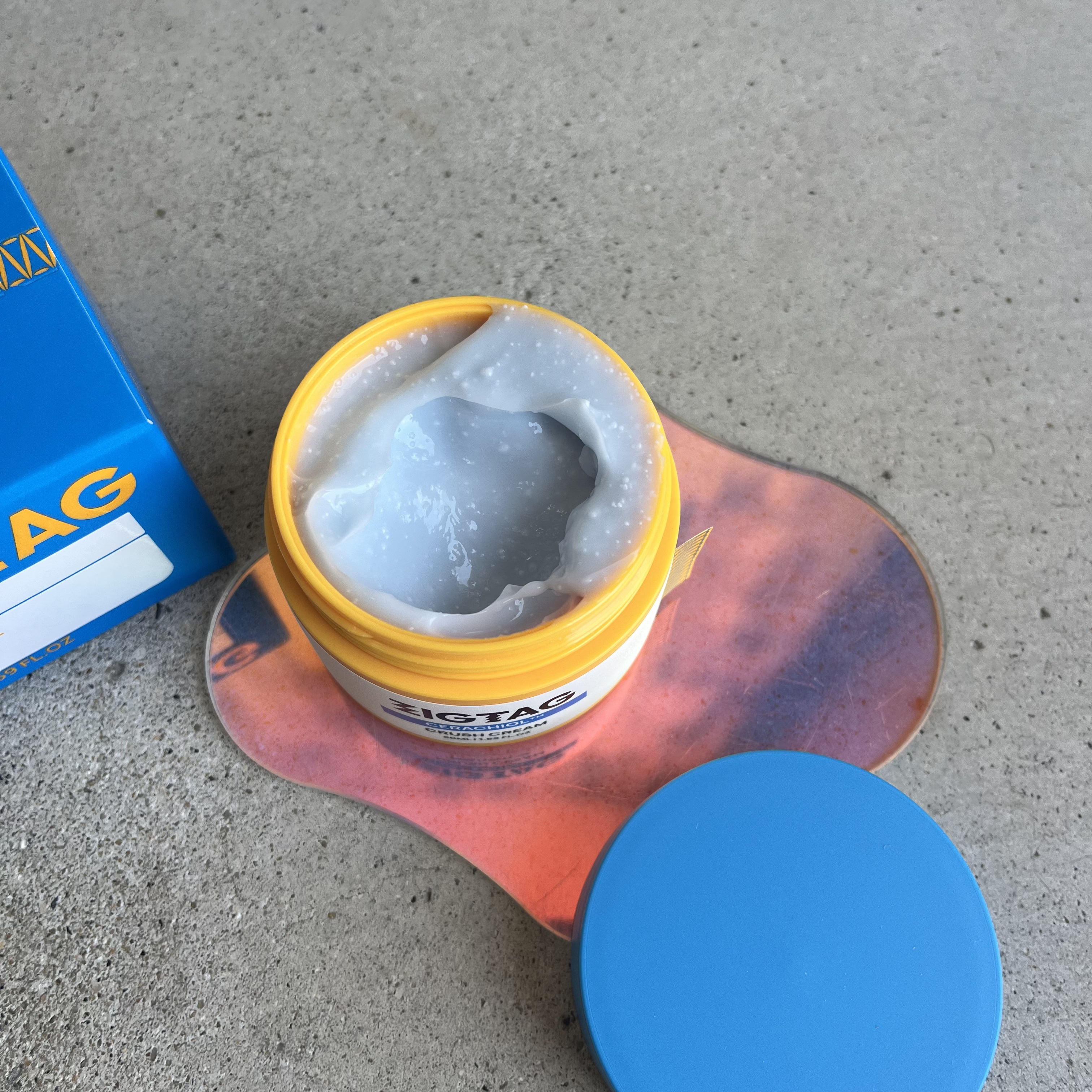 セラチオール クラッシュ クリーム/ZIGTAG/フェイスクリームを使ったクチコミ（2枚目）