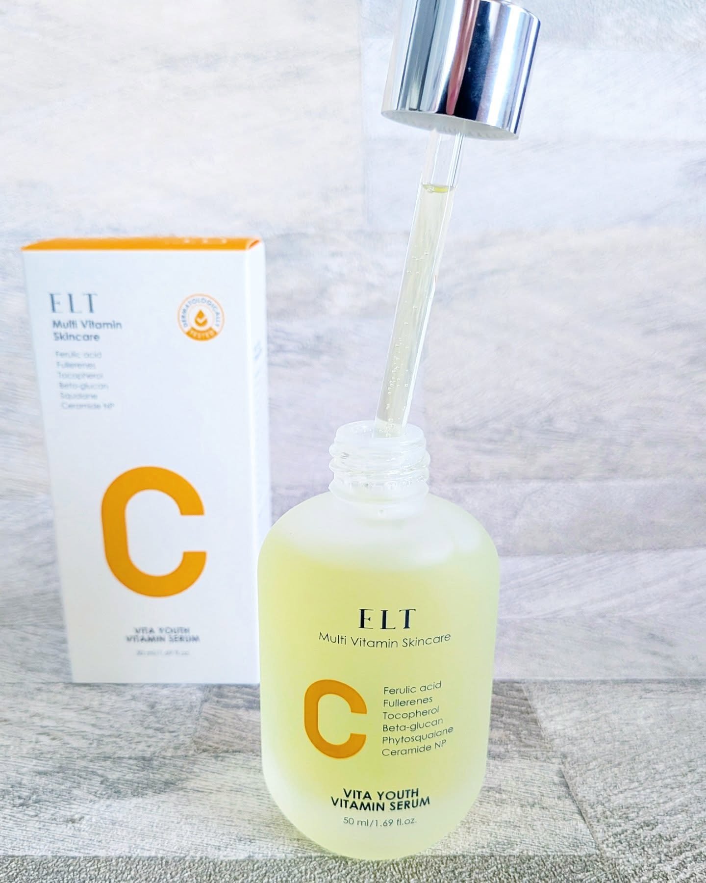 ELT VITA YOUTH ビタユース セラム/ELT COSMETICS/美容液を使ったクチコミ（2枚目）