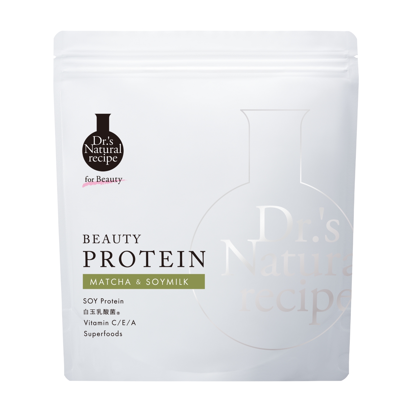 ドクターズナチュラルレシピ 美容プロテイン 抹茶豆乳味