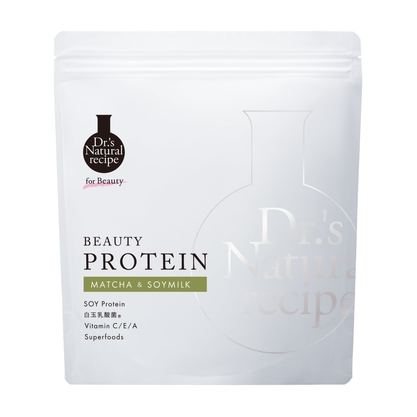 ドクターズナチュラルレシピ 美容プロテイン 抹茶豆乳味