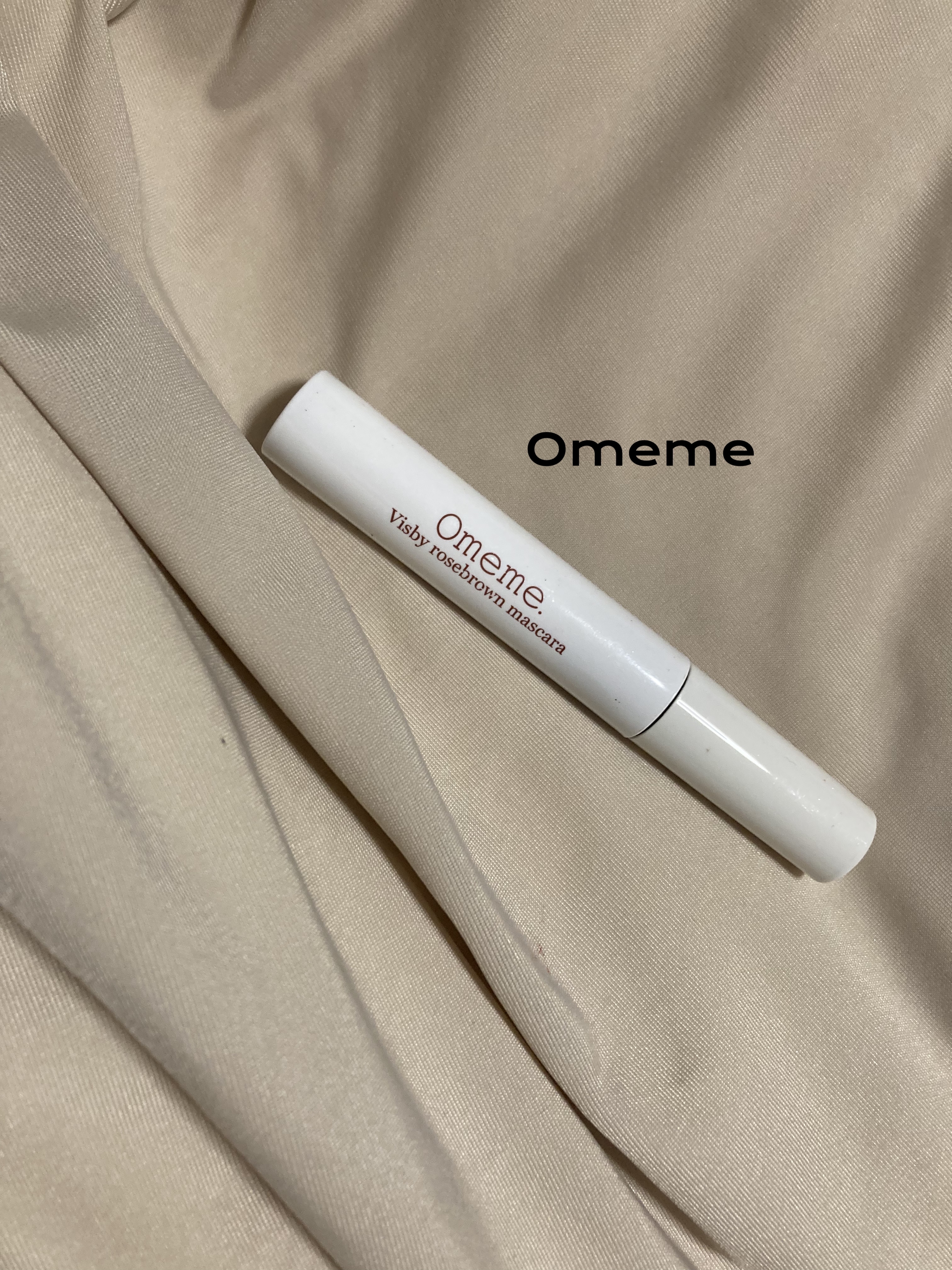 Visby rosebrown mascara-ヴィスビューローズブラウンマスカラ/Omeme./マスカラを使ったクチコミ（1枚目）