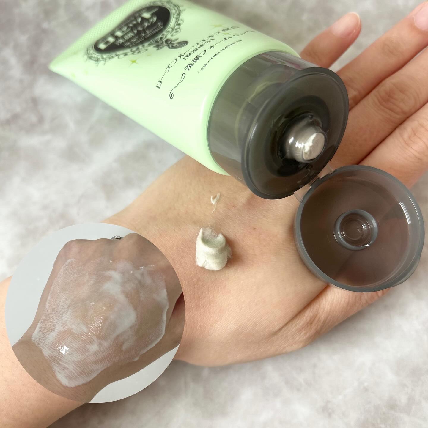 ロゼット洗顔パスタ 海泥スムース 30g/ロゼット/洗顔フォームを使ったクチコミ（2枚目）