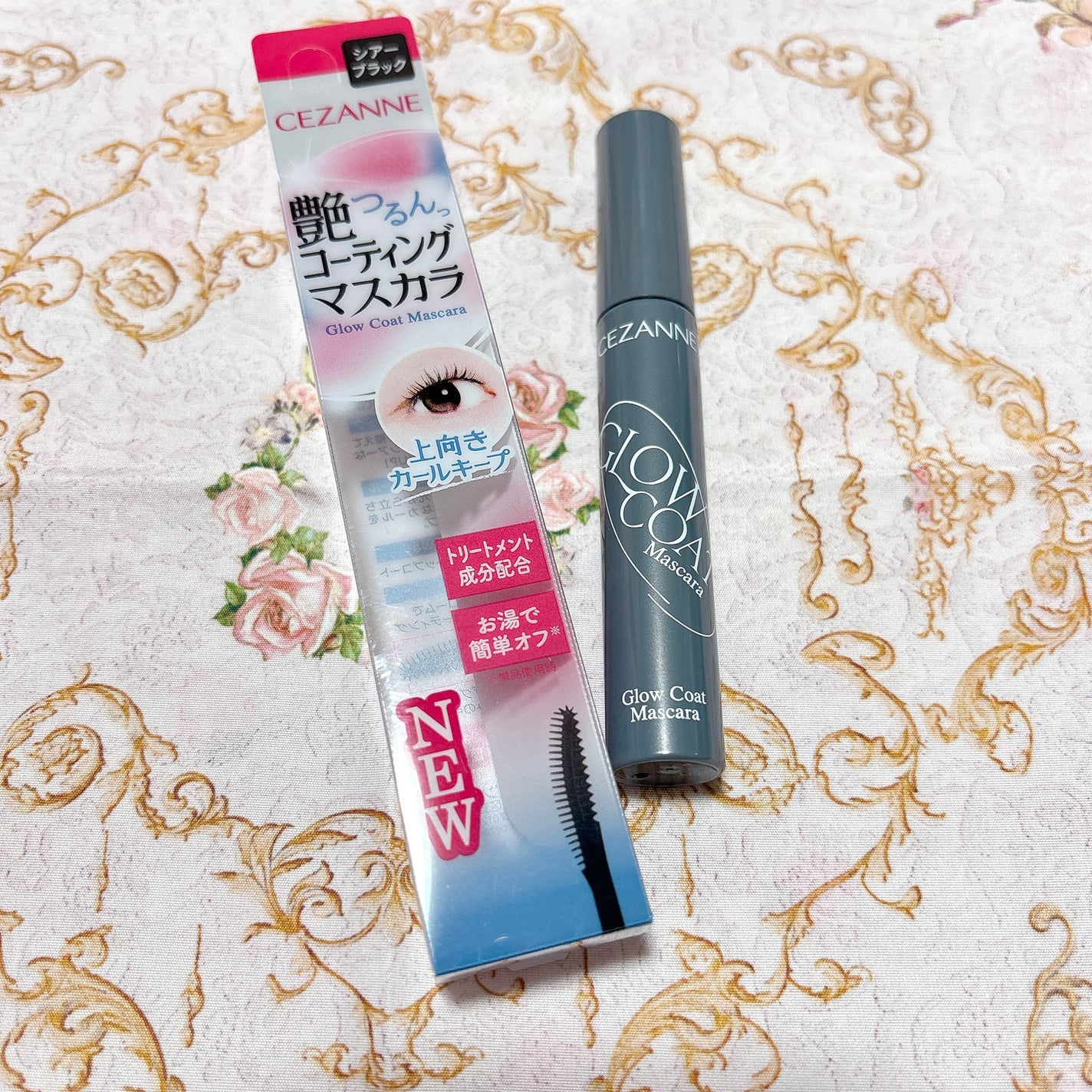 グロウコートマスカラ/CEZANNE/マスカラを使ったクチコミ(1枚目)