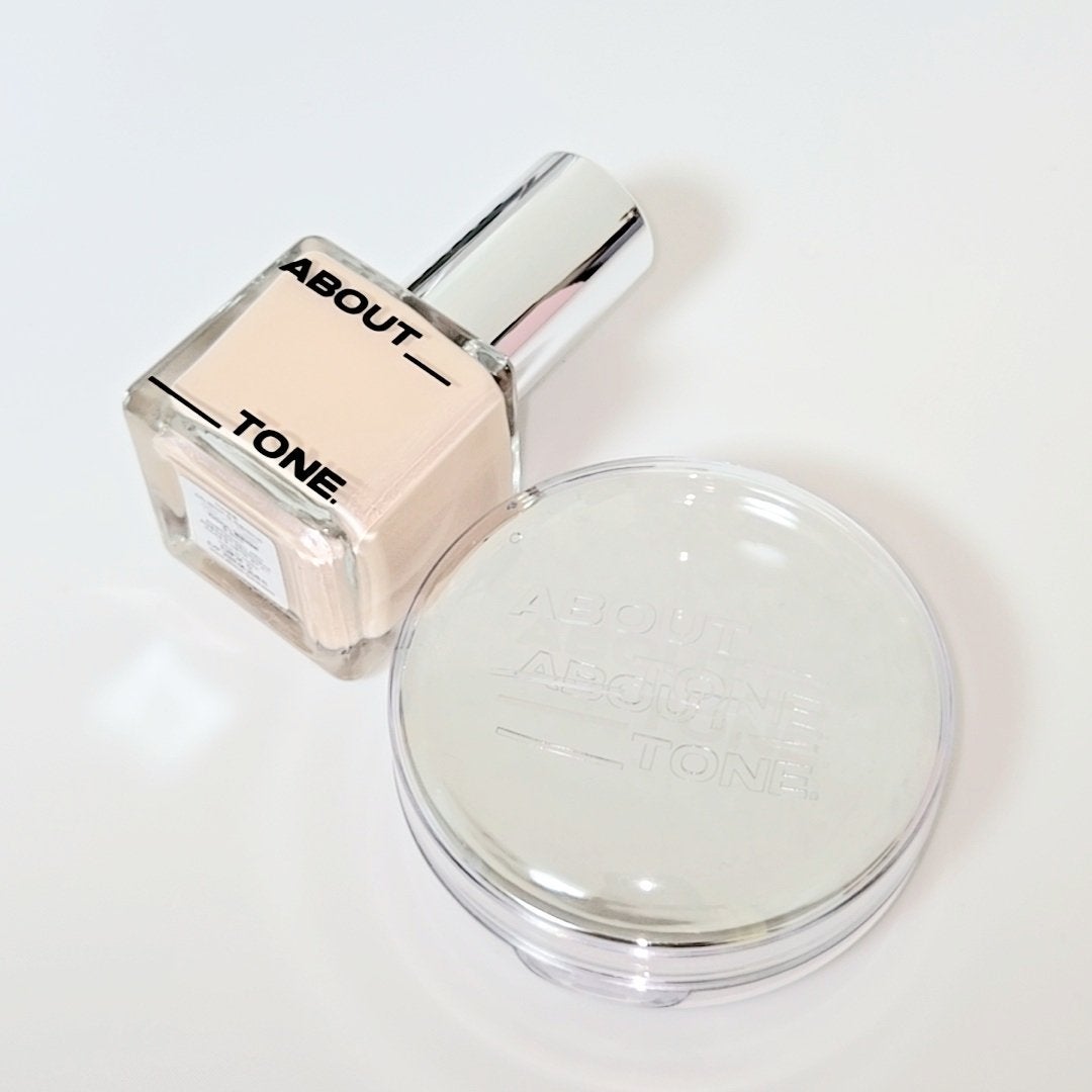 スキンレイヤーフィットファンデーション/ABOUT TONE/リキッドファンデーションを使ったクチコミ(5枚目)