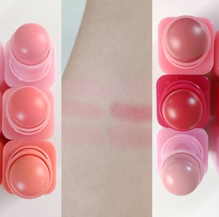 みるき フォロバ100 on LIPS 「#2aNの #ポケットコットンブラーリングスティックリップ・チ..」(4枚目)