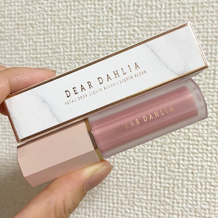 ペタルドロップリキッドブラッシャー/DEAR DAHLIA/リキッドチークを使ったクチコミ(5枚目)