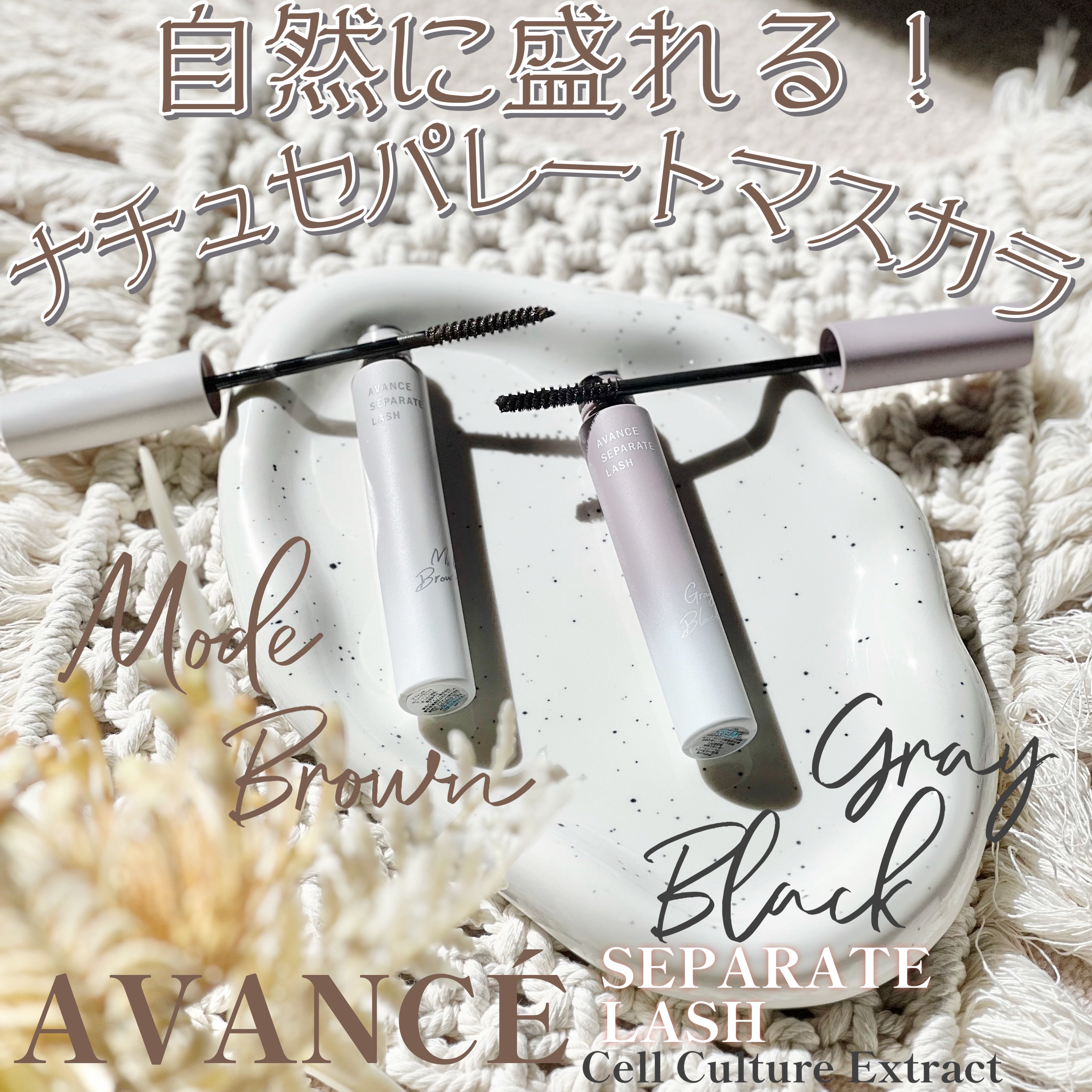アヴァンセ セパレートラッシュ/アヴァンセ/マスカラを使ったクチコミ（1枚目）