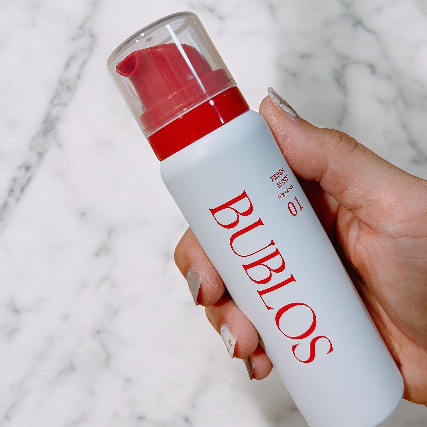 バブロス 炭酸泡ハミガキ/BUBLOS/歯磨き粉を使ったクチコミ(4枚目)