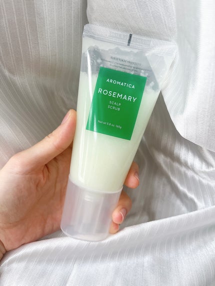 ローズマリー スカルプ スクラブ/AROMATICA/ヘッドスクラブを使ったクチコミ(1枚目)