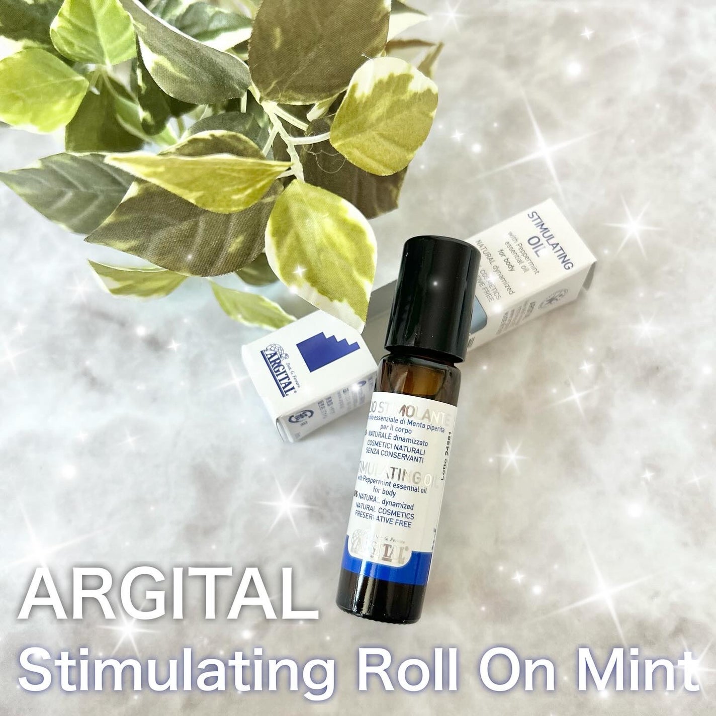 アルジタル スティミュレイティングロールオン(ミント)/ARGITAL/香水(その他)を使ったクチコミ(1枚目)