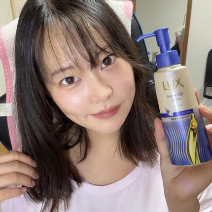 ラックス スーパーリッチシャイン リラックスナイトケア まとまりヘアミルク/LUX/ヘアミルクを使ったクチコミ(5枚目)