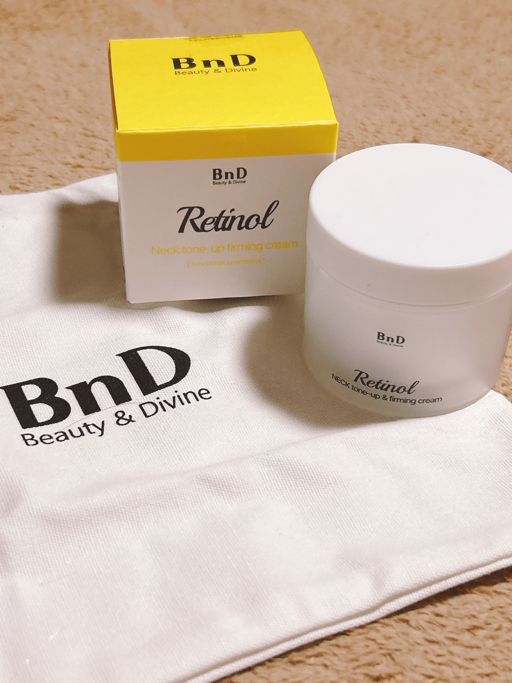 BnD ネックアイロン トーンアップ クリーム/BnD/ネック・デコルテケアを使ったクチコミ（2枚目）