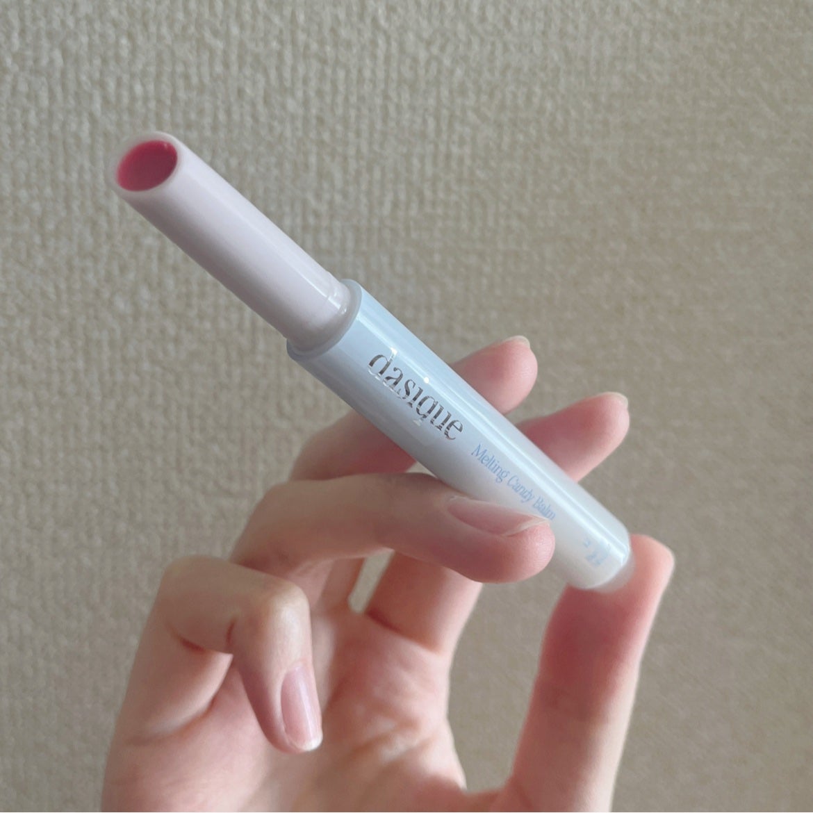 メルティングキャンディーバーム/dasique/口紅を使ったクチコミ(2枚目)