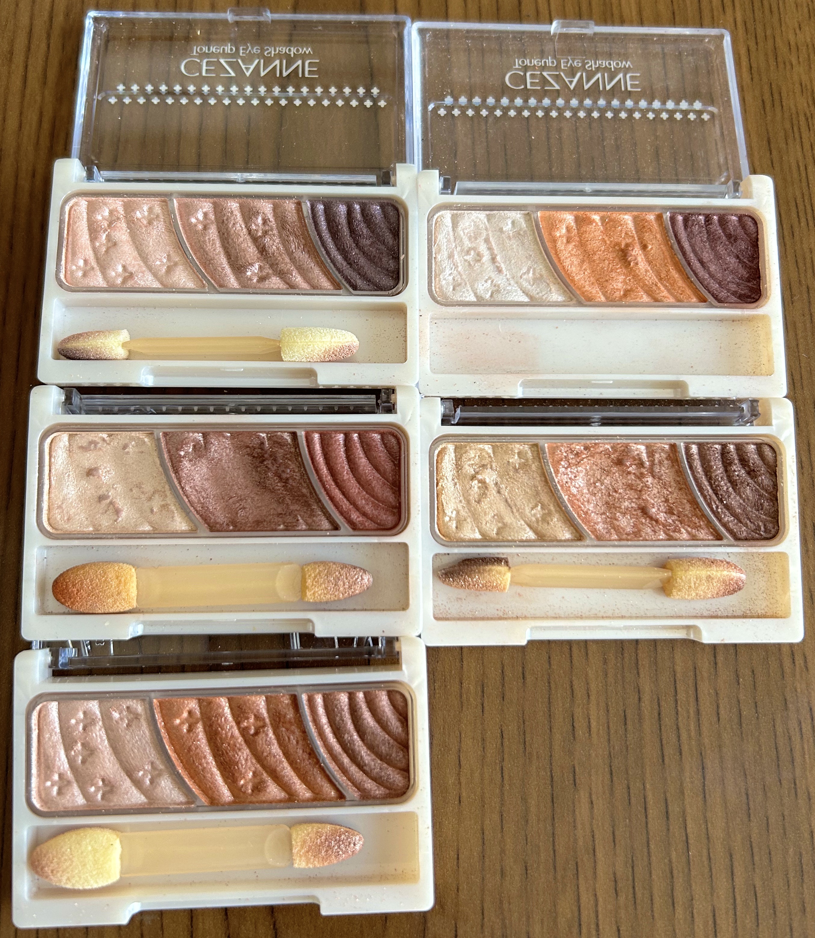 トーンアップアイシャドウ/CEZANNE/アイシャドウパレットを使ったクチコミ（2枚目）