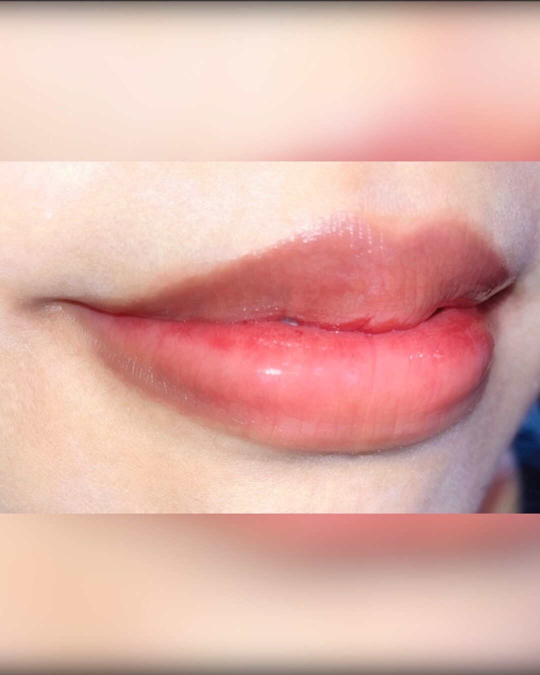 ラカ　マキシグレイヤーティント ＃612　コントゥア/Laka/リップティントを使ったクチコミ（3枚目）