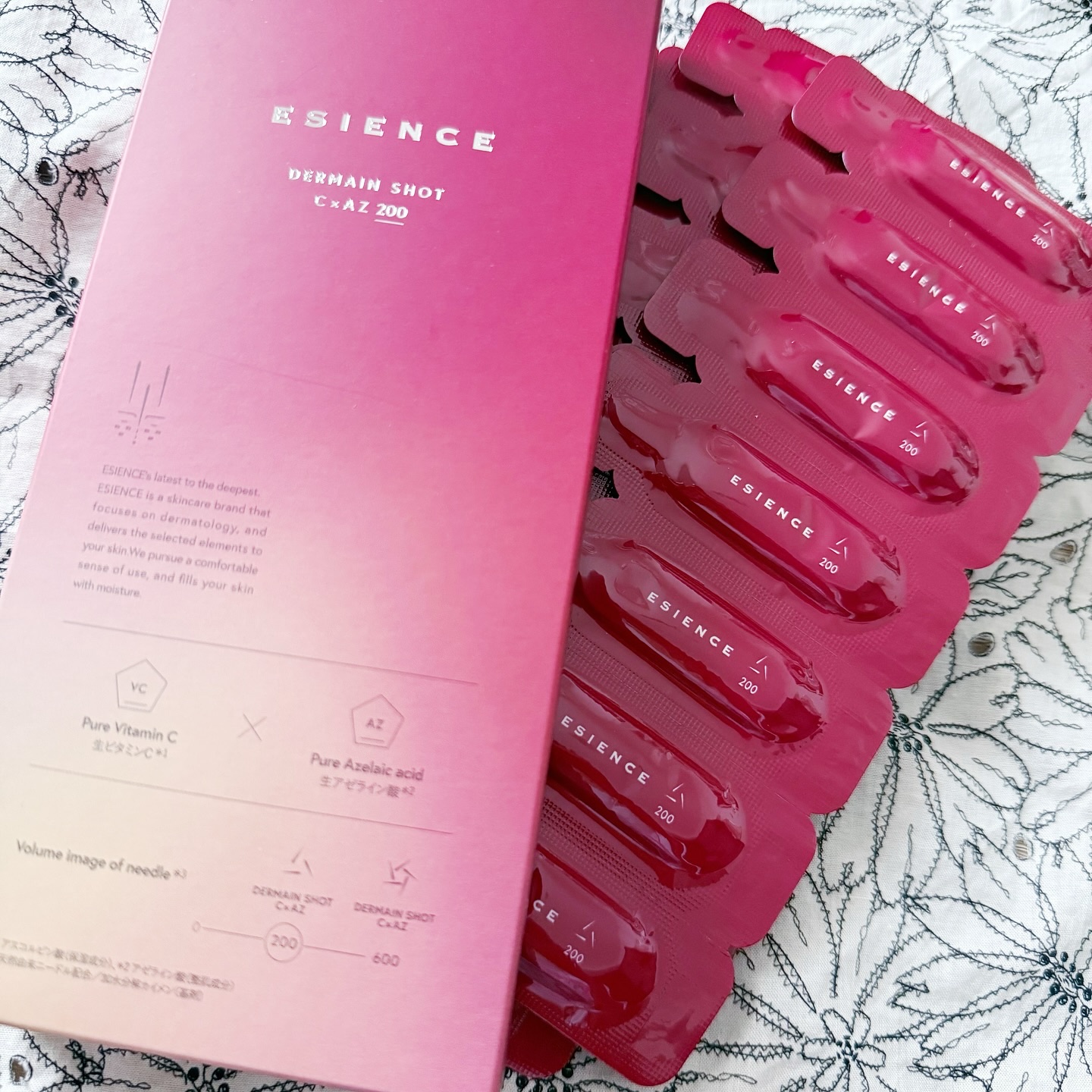 エシエンス ダーマインショット C+AZ 200×3箱 C×AZ ダーマインショット - esience 公式サイト