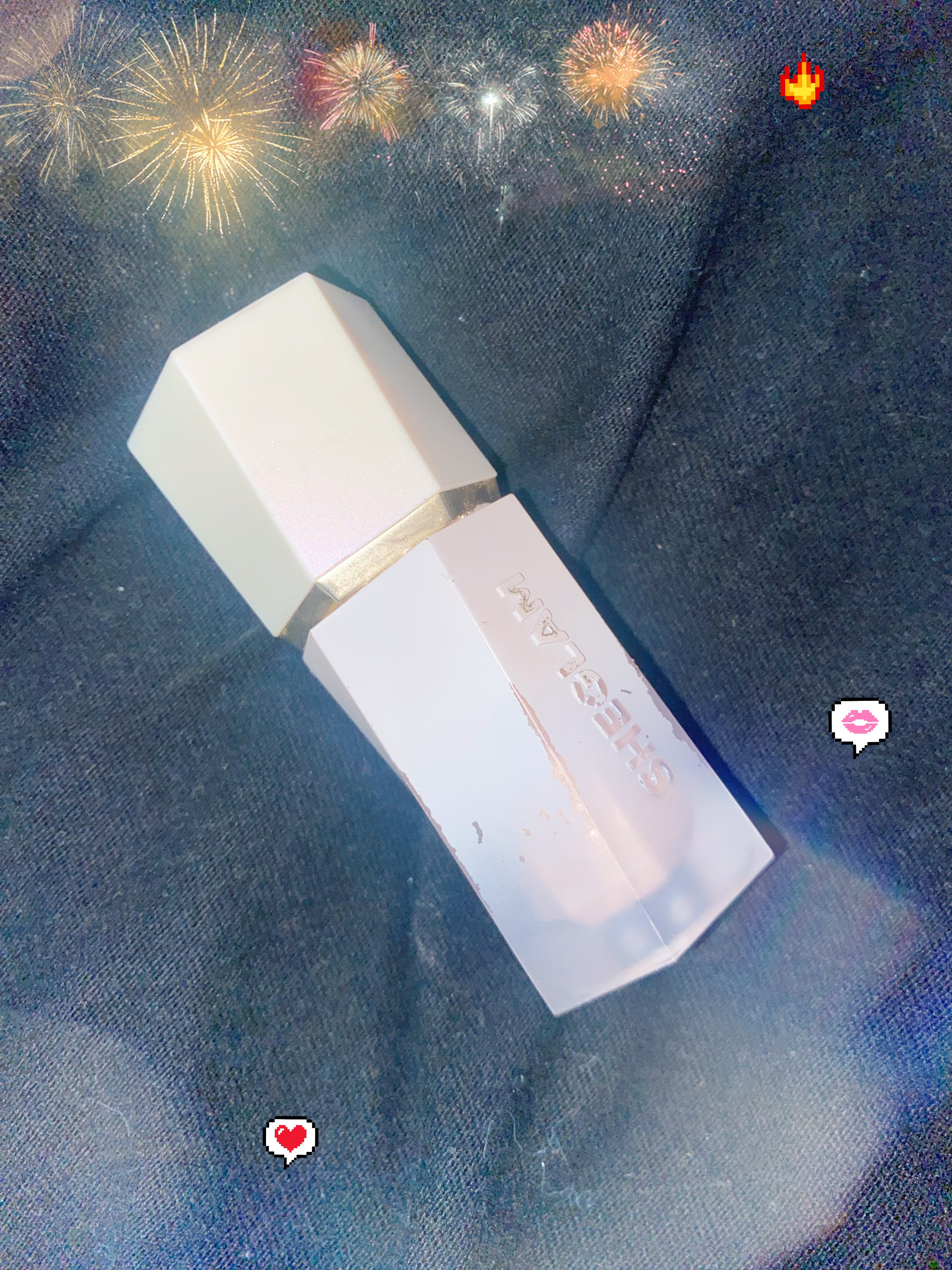 グロウブルーム リキッドハイライター バニラフロスト(Vanilla Frost)/SHEGLAM/リキッドハイライトを使ったクチコミ（1枚目）