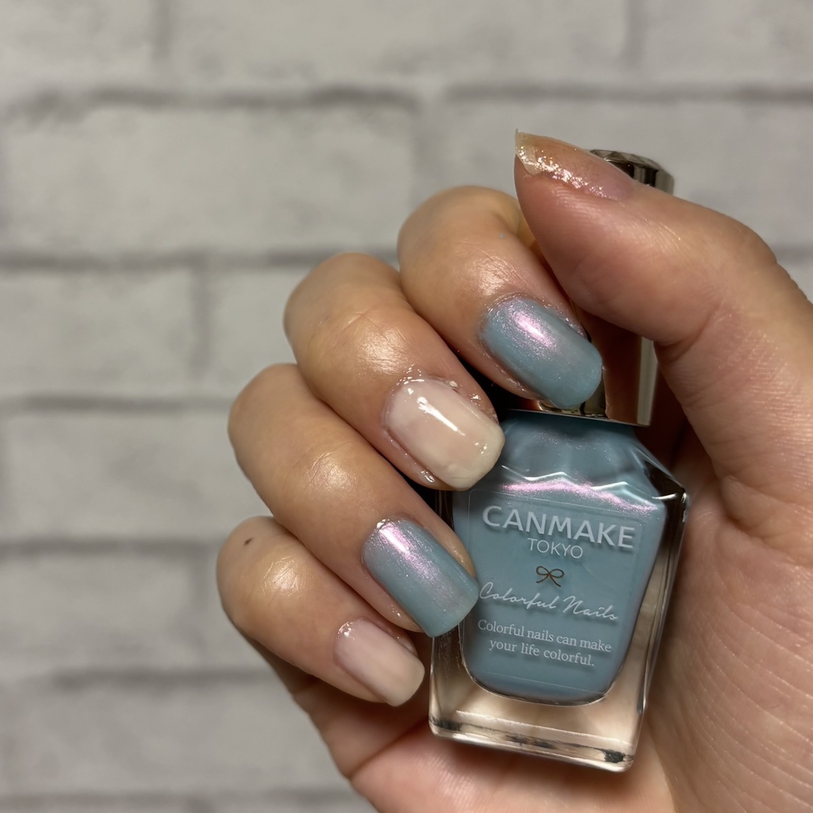 ジェルボリュームトップコート/キャンメイク/ネイルトップコートを使ったクチコミ（2枚目）