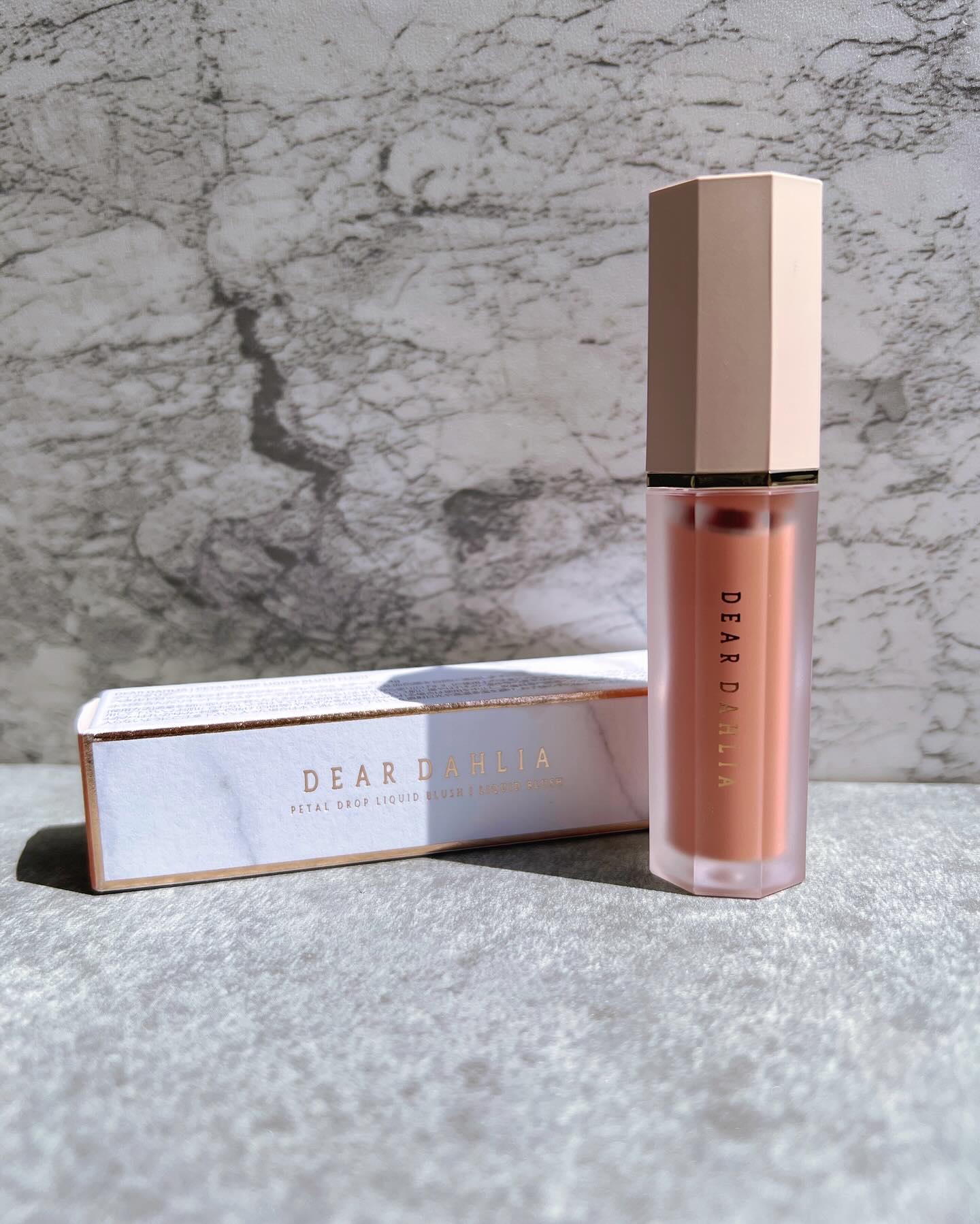 ペタルドロップリキッドブラッシャー/DEAR DAHLIA/リキッドチークを使ったクチコミ（1枚目）