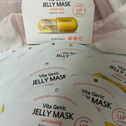 ビタ ジェニックゼリーマスク/BANOBAGI/シートマスク・パックを使ったクチコミ(1枚目)