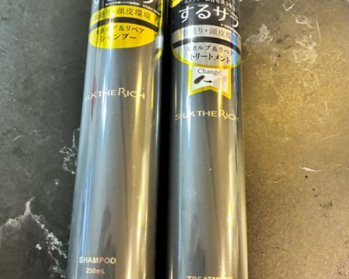 SILK THE RICH スカルプ&リペア シャンプー・トリートメント/SILK THE RICH/市販シャンプーを使ったクチコミ（1枚目）