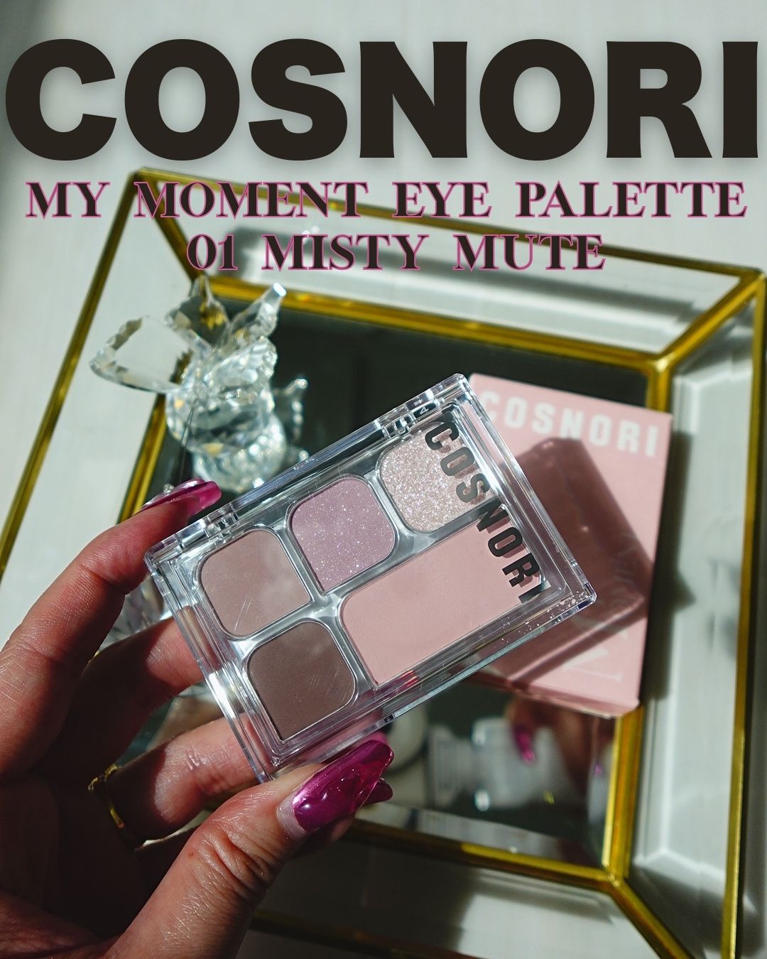 マイモーメントアイパレット/COSNORI/アイシャドウパレットを使ったクチコミ（1枚目）