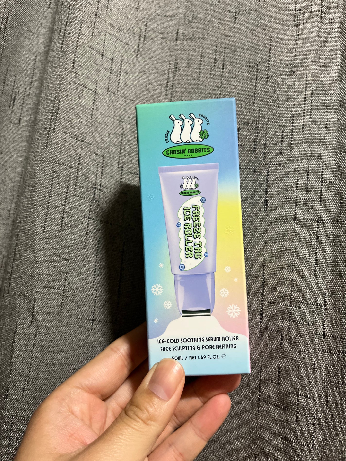 フリーズタグアイスローラー/CHASIN'RABBITS/美容液を使ったクチコミ(2枚目)