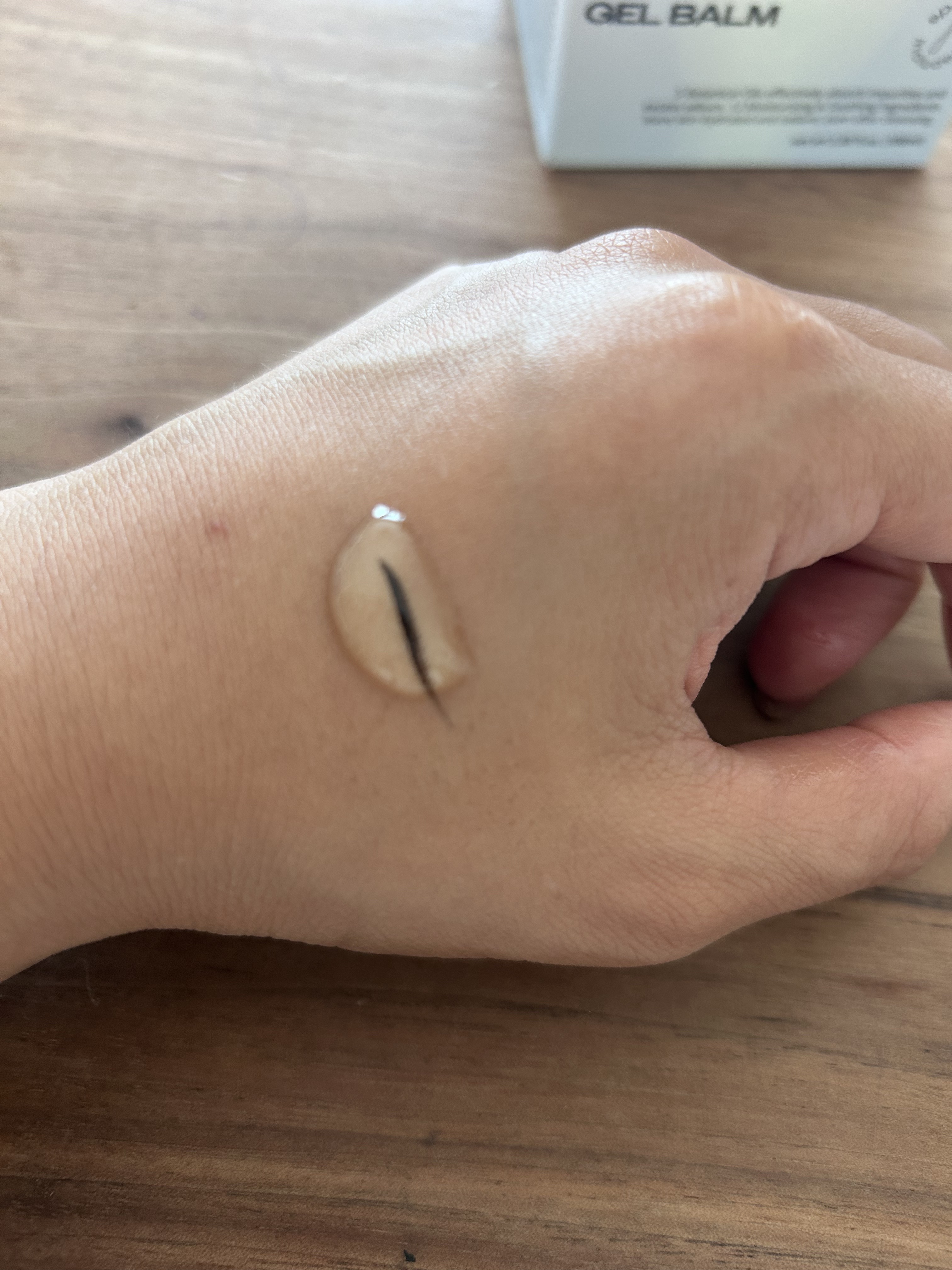 スージングクレンジングジェルバーム/CISAB/クレンジングジェルを使ったクチコミ（2枚目）