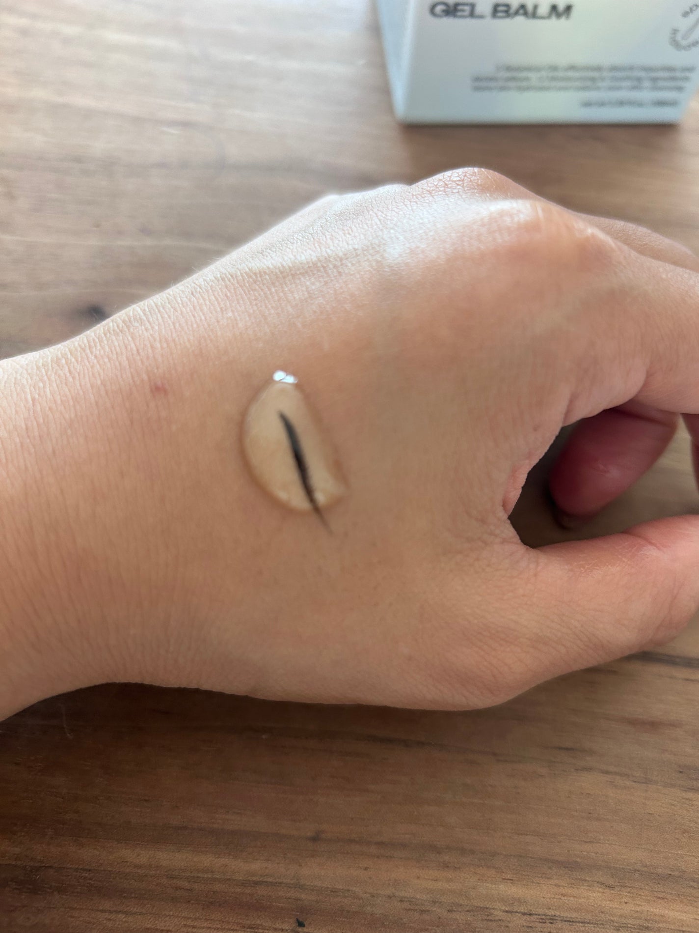 スージングクレンジングジェルバーム/CISAB/クレンジングジェルを使ったクチコミ(2枚目)