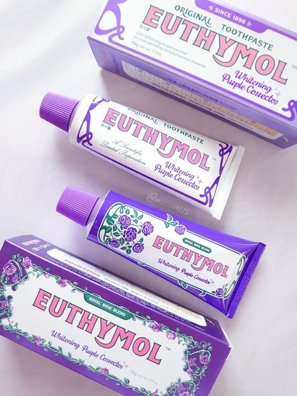 ホワイトニングパープルコレクター歯磨き粉/EUTHYMOL/その他を使ったクチコミ(1枚目)