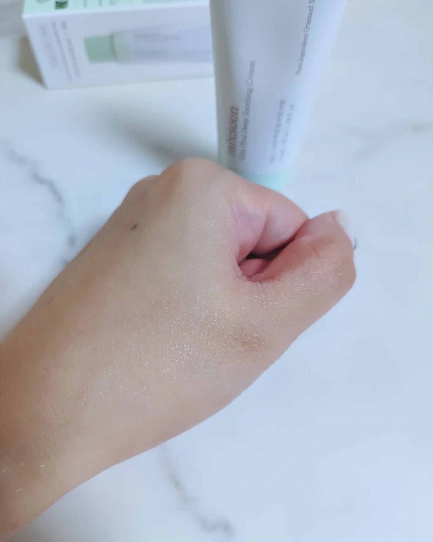 みぃ on LIPS 「mixsoonシカヒアルディープスージングクリーム【敏感肌にフ..」(6枚目)