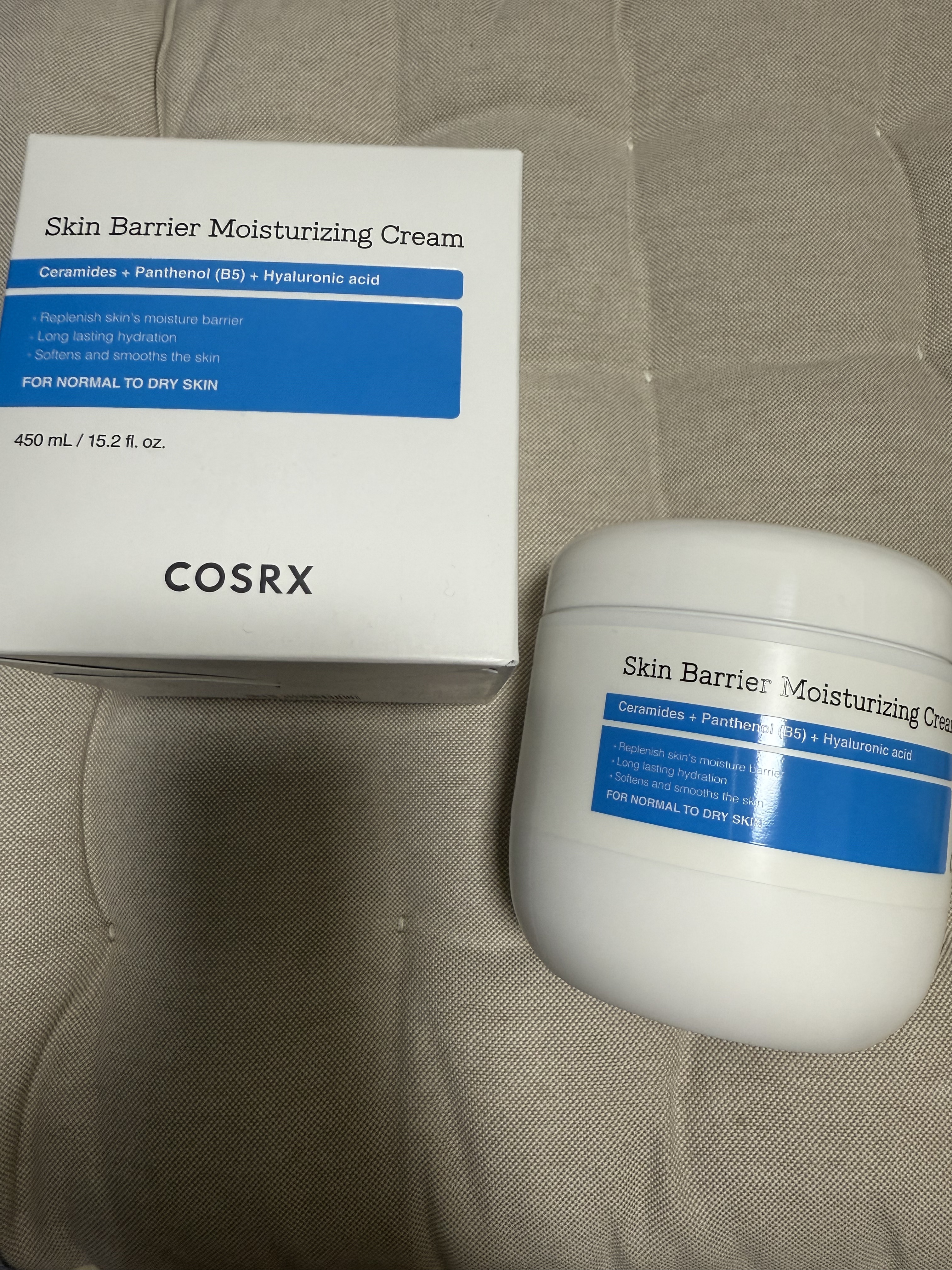 スキンバリア モイスチャライジングクリーム/COSRX/ボディクリームを使ったクチコミ（2枚目）