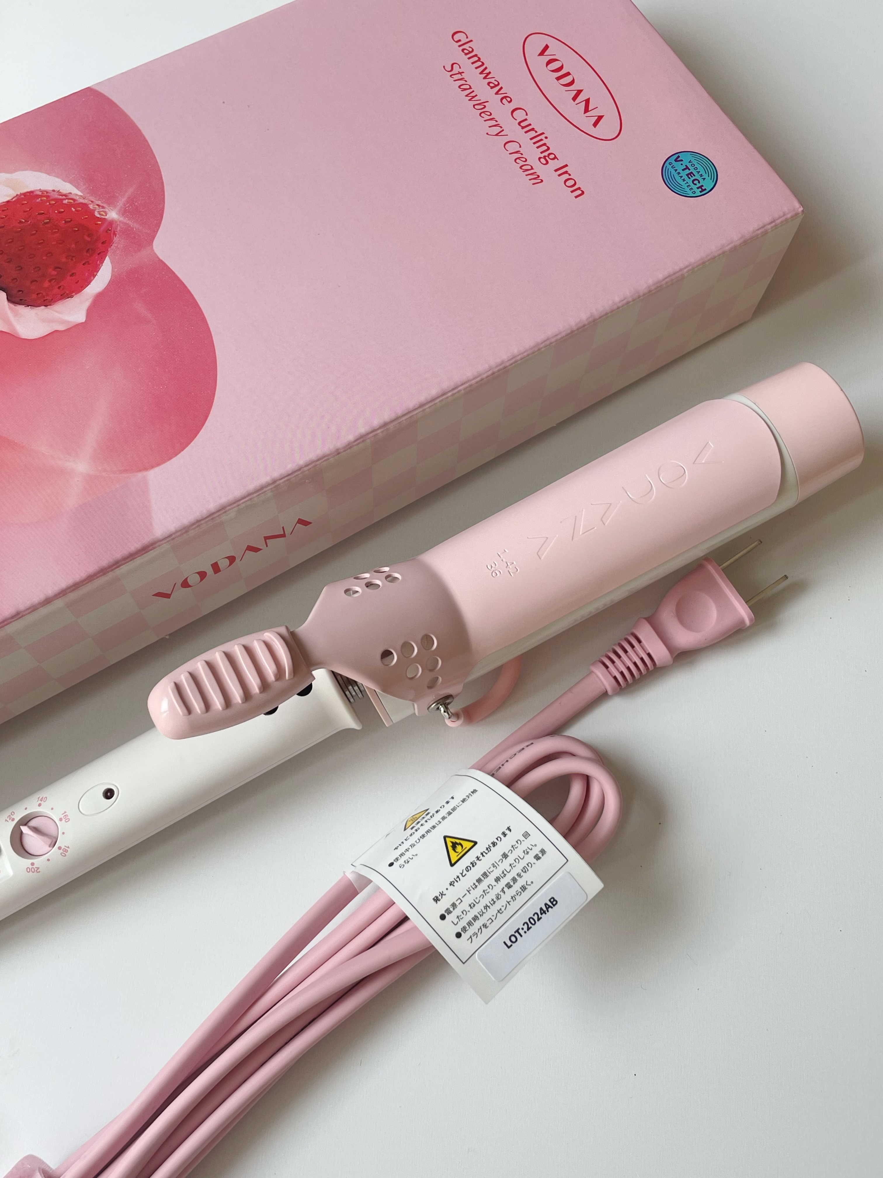グラムウェーブ カーリングアイロン 36mm/40mm/VODANA (ボダナ)/カールアイロンを使ったクチコミ（1枚目）