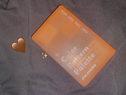 カラーパターンパレット/i’m meme/マルチパレットを使ったクチコミ(1枚目)