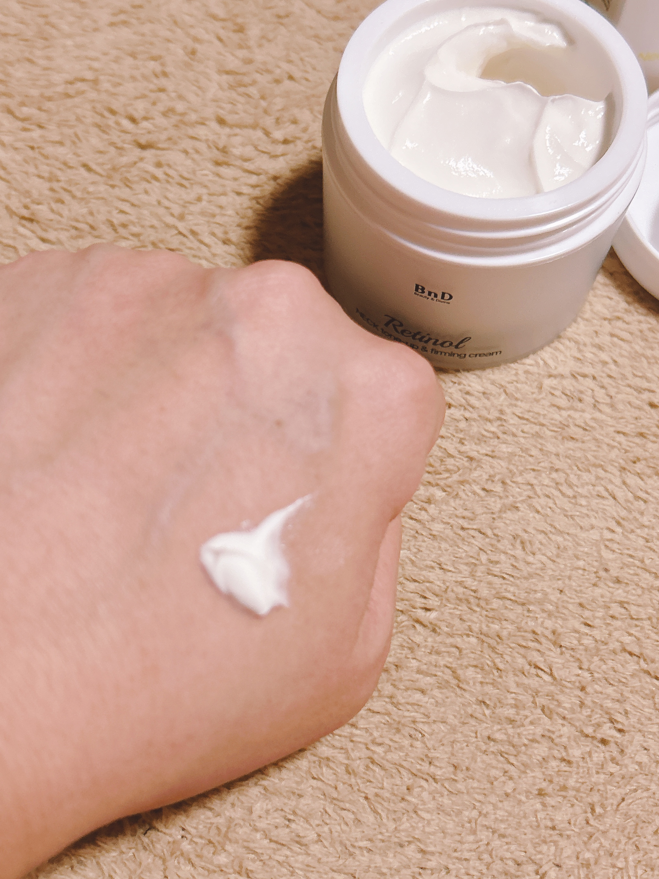 BnD ネックアイロン トーンアップ クリーム/BnD/ネック・デコルテケアを使ったクチコミ（3枚目）