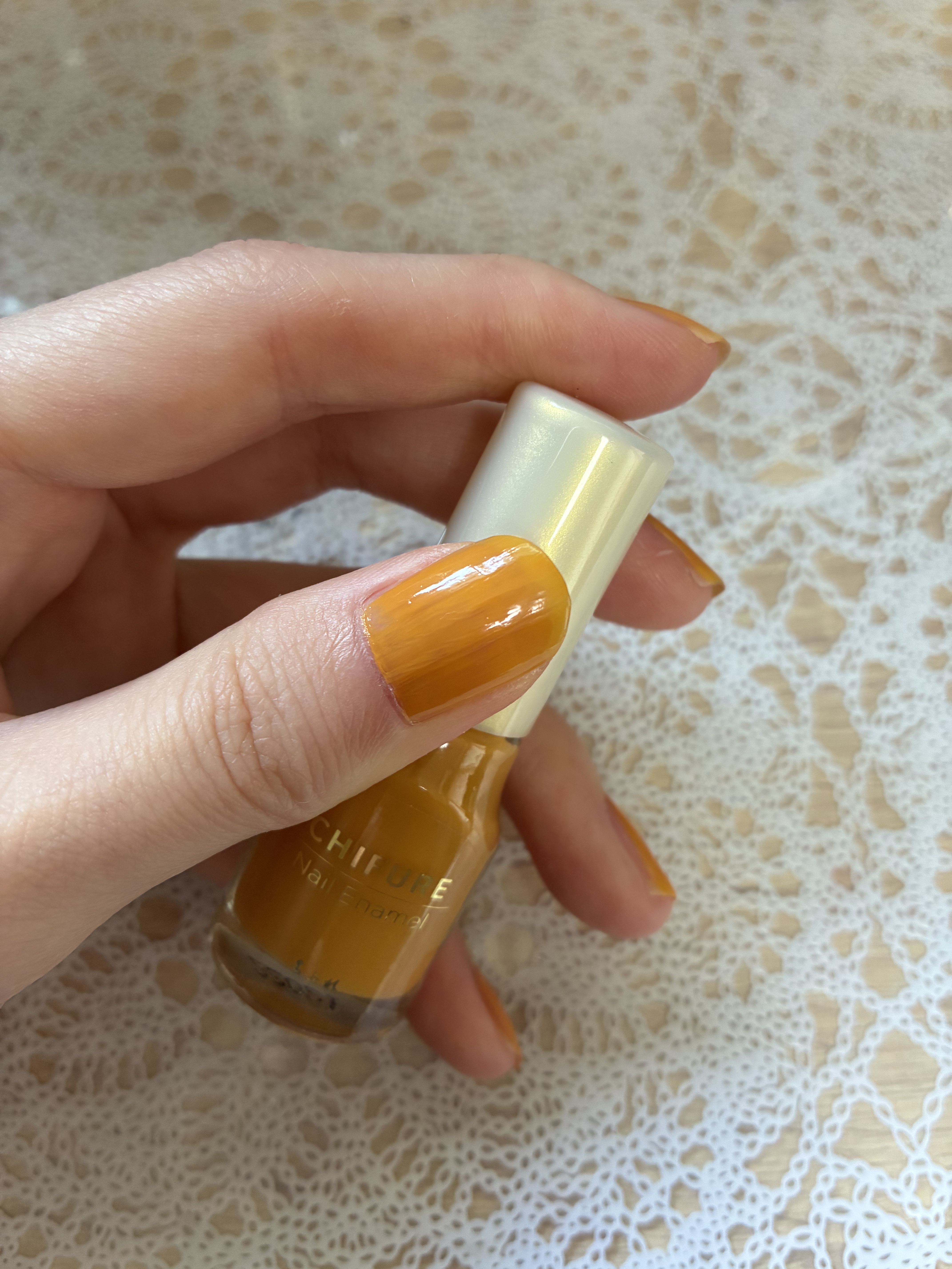 ネイル エナメル/ちふれ/マニキュアを使ったクチコミ（2枚目）